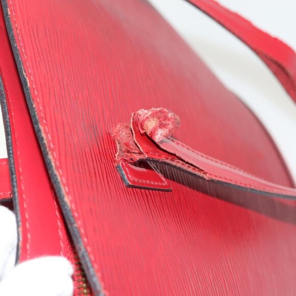 LOUIS VUITTON Epi Saint Jacques Shoulder Bag Red - Picture 13 of 16